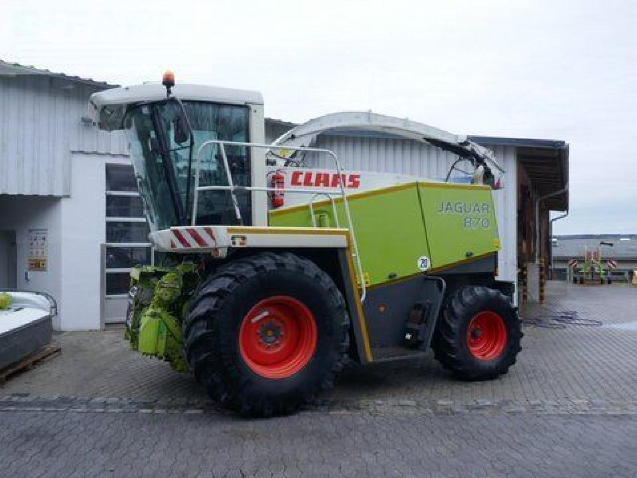 CLAAS jaguar 870 - Forage harvester: picture 1 CLAAS jaguar 870 - Forage harvester: picture 1
