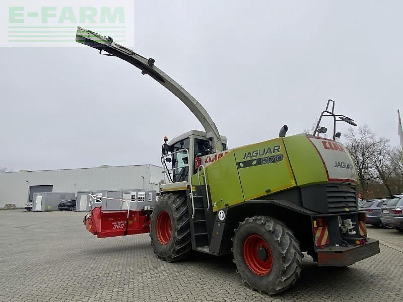 CLAAS jaguar 870 speedstar - Forage harvester: picture 3 CLAAS jaguar 870 speedstar - Forage harvester: picture 3