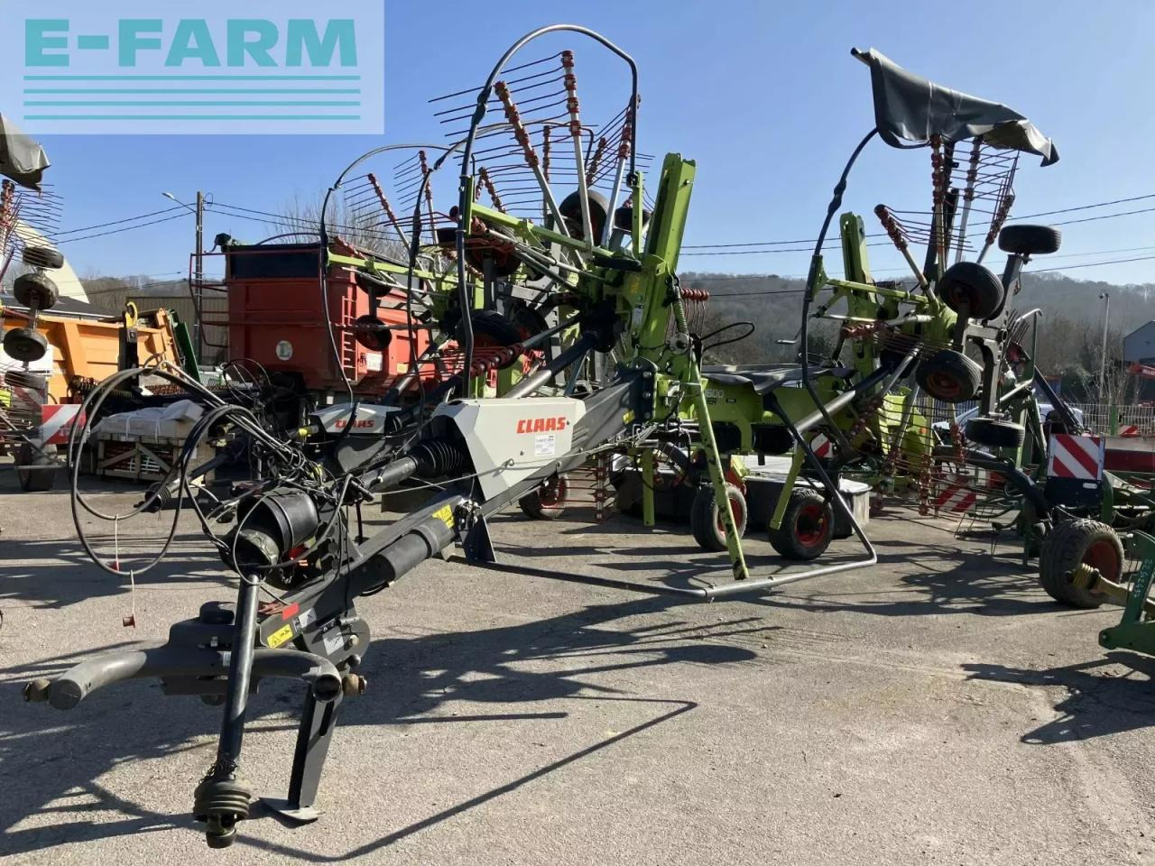 CLAAS liner 1600 twin - Tedder/ Rake: picture 2 CLAAS liner 1600 twin - Tedder/ Rake: picture 2