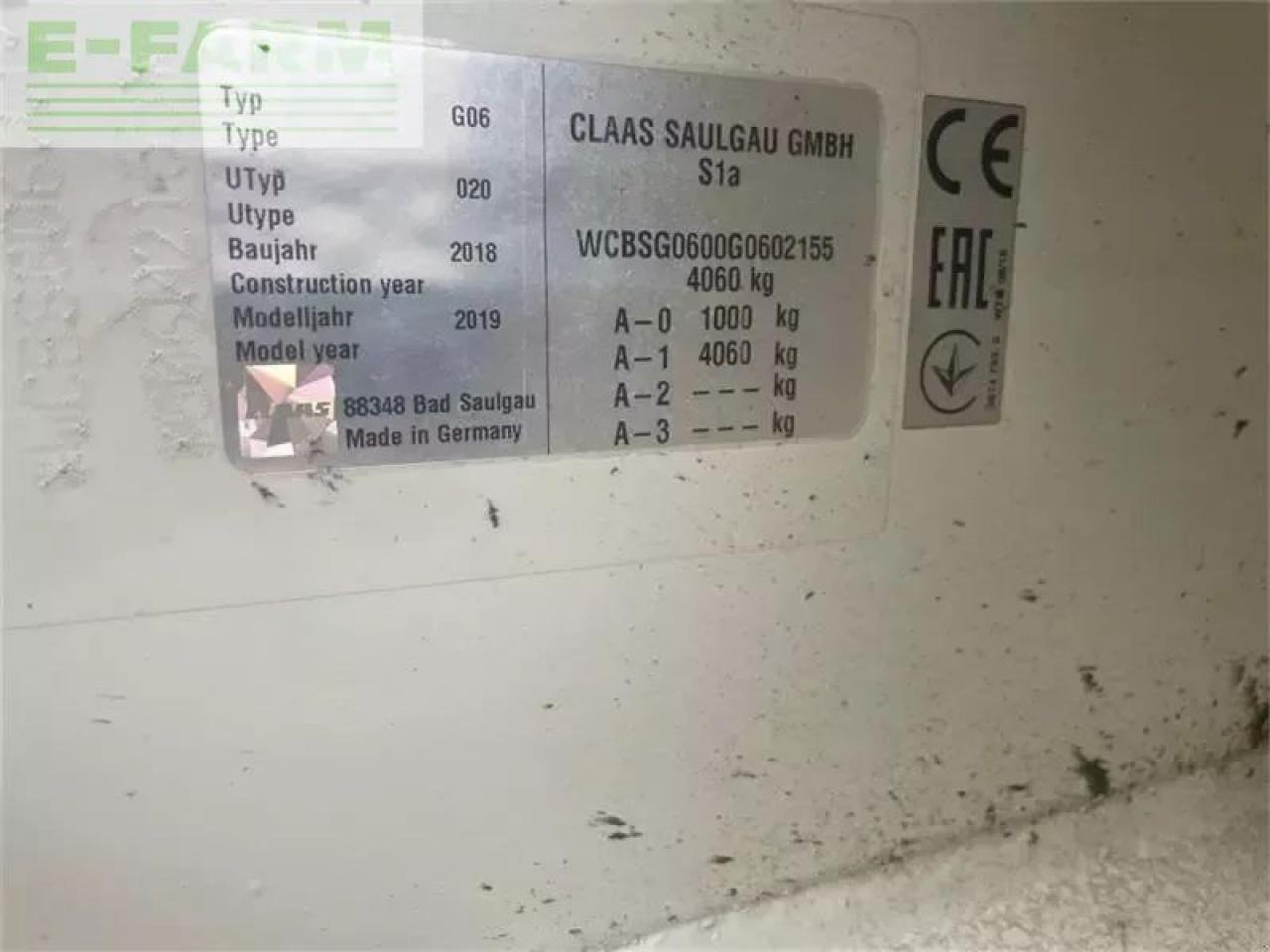 CLAAS liner 3600 - Tedder/ Rake: picture 3 CLAAS liner 3600 - Tedder/ Rake: picture 3