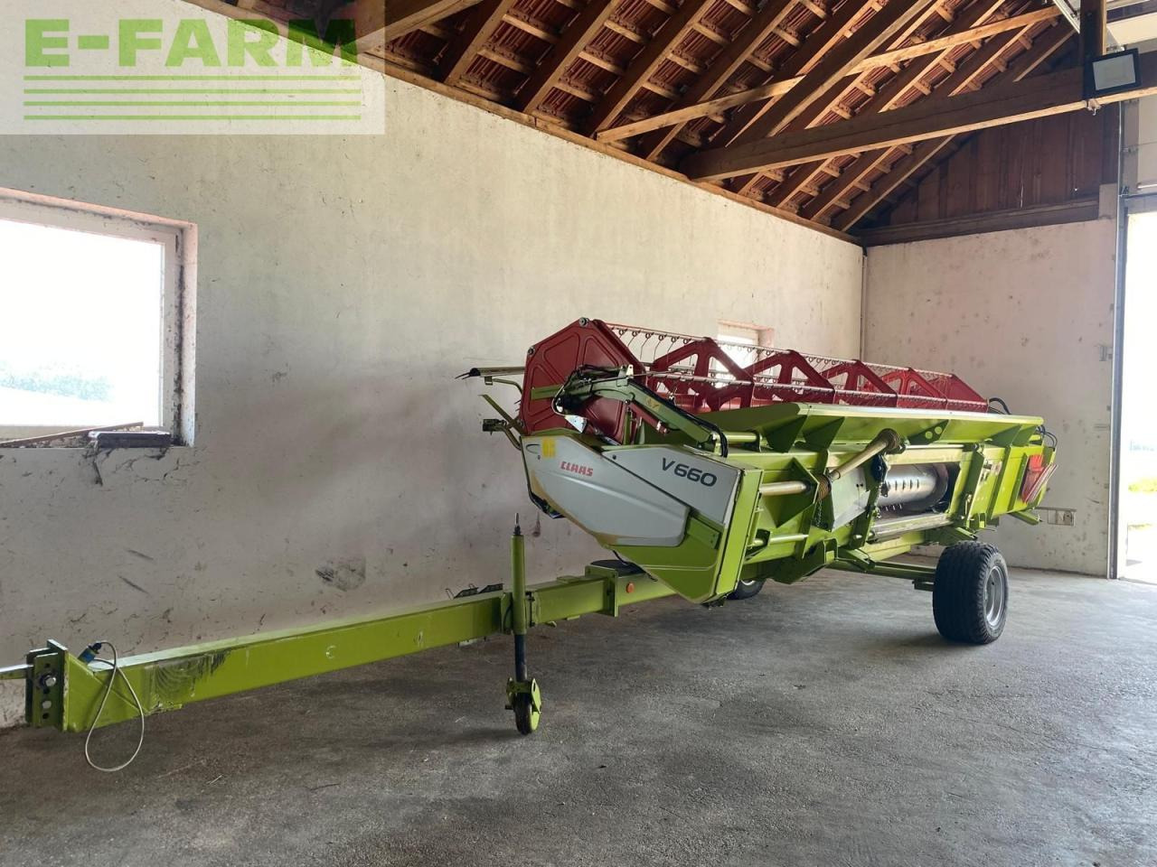CLAAS vario 660 inkl. wagen - Grain header: picture 1 CLAAS vario 660 inkl. wagen - Grain header: picture 1