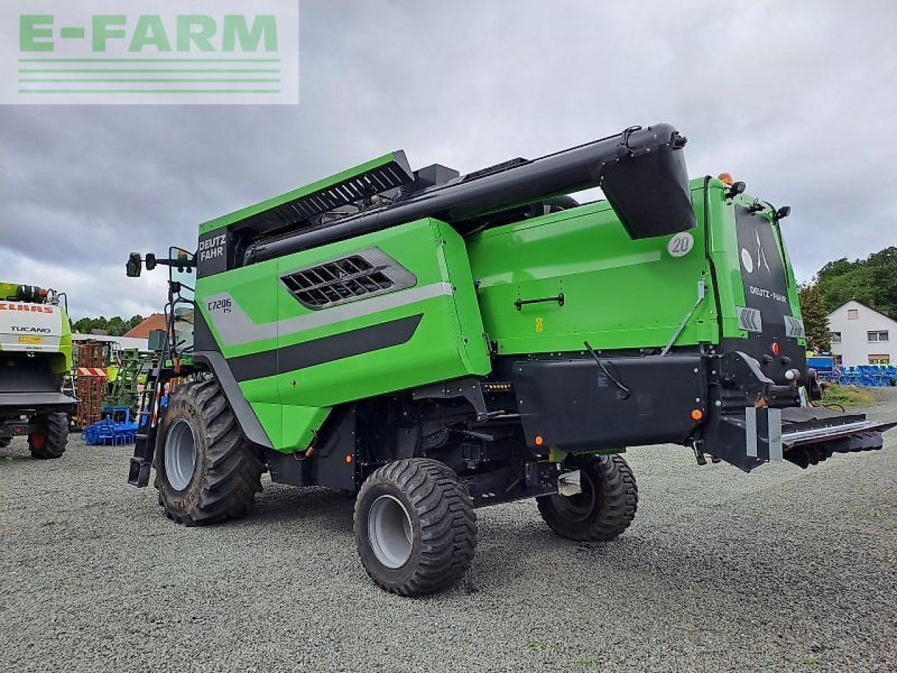 Deutz-Fahr c7206 ts - Combine harvester: picture 2 Deutz-Fahr c7206 ts - Combine harvester: picture 2
