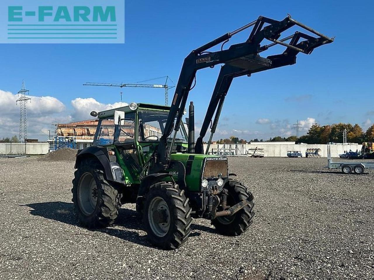 Deutz-Fahr dx 4.50 mit frontlader und fronthydraulik - Farm tractor: picture 2 Deutz-Fahr dx 4.50 mit frontlader und fronthydraulik - Farm tractor: picture 2