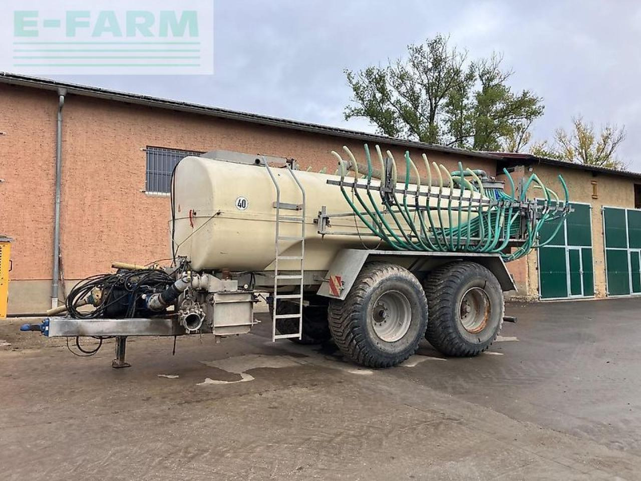 Eisele fw 240/160 mit vogelsang 12m schleppschlauch - Fertilizing equipment: picture 1 Eisele fw 240/160 mit vogelsang 12m schleppschlauch - Fertilizing equipment: picture 1
