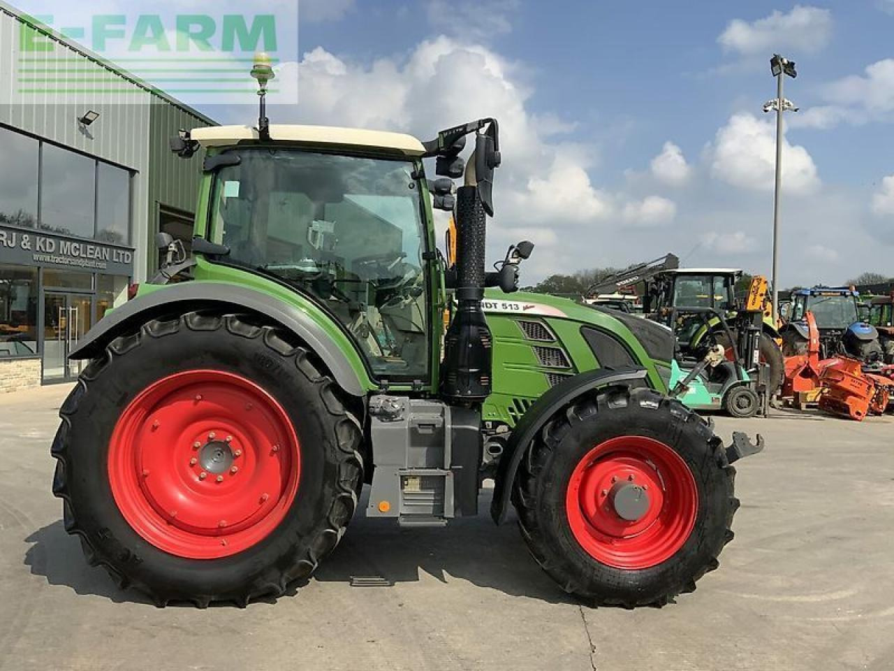 Fendt 513 power tractor (st23089) - Farm tractor: picture 1 Fendt 513 power tractor (st23089) - Farm tractor: picture 1