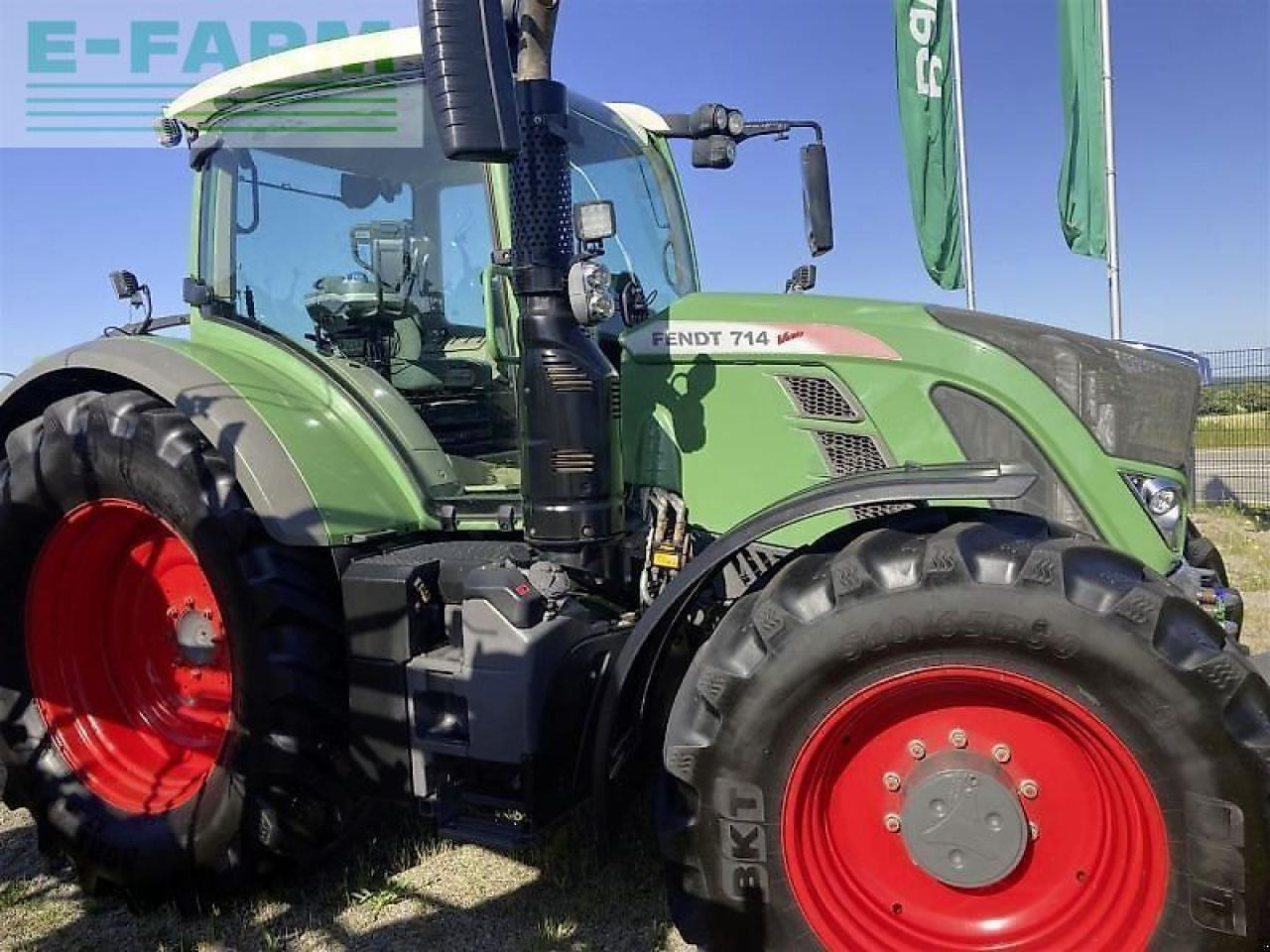 Fendt 714 vario s4 profi Profi - Farm tractor: picture 5 Fendt 714 vario s4 profi Profi - Farm tractor: picture 5