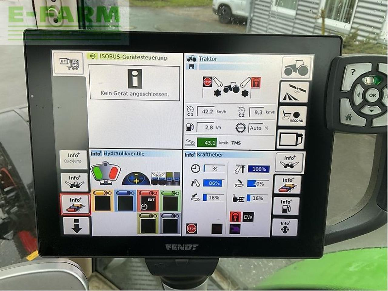 Farm tractor Fendt 724 s4 profi+: picture 12 Farm tractor Fendt 724 s4 profi+: picture 12