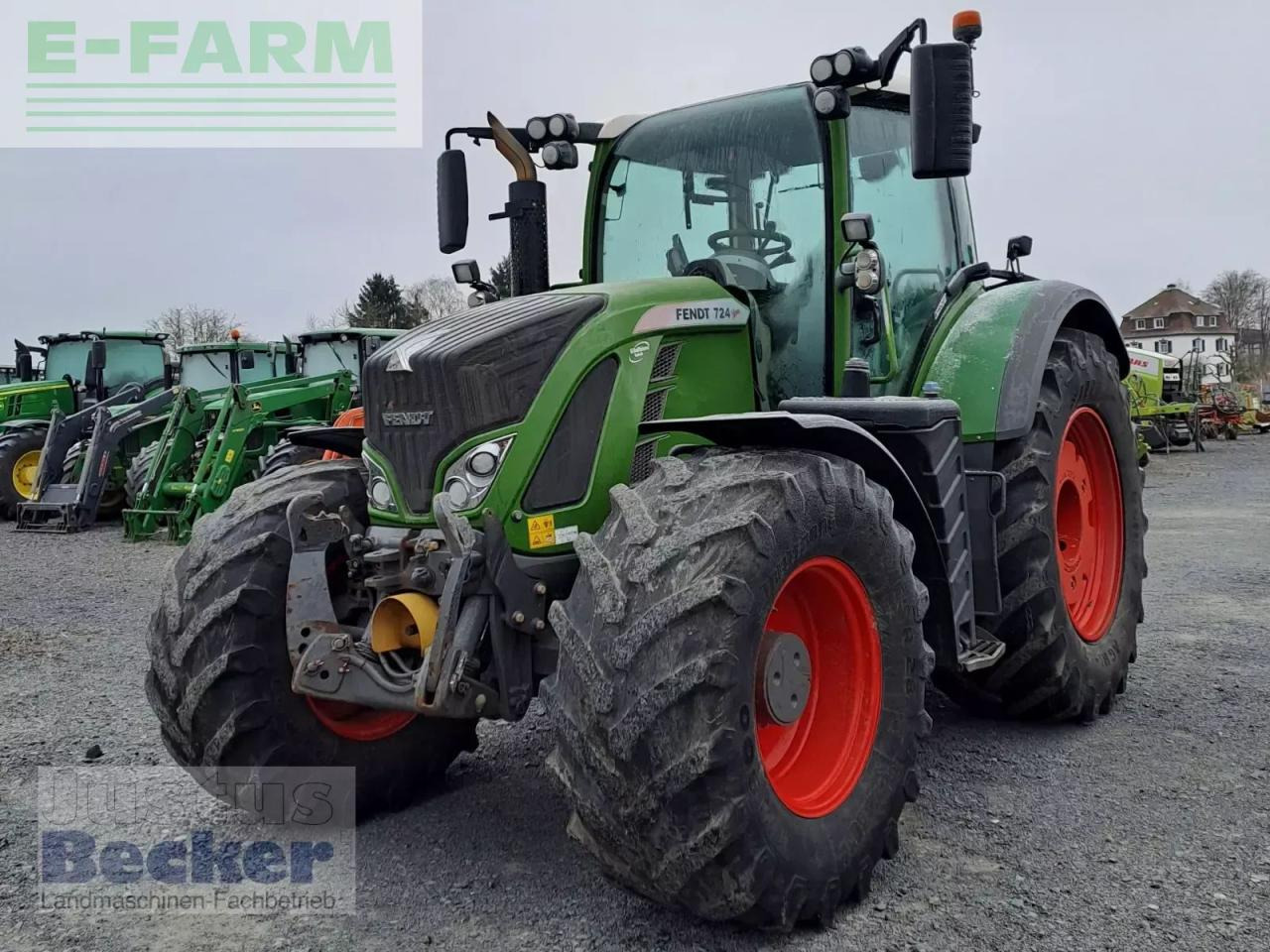 Fendt 724 vario profi Profi - Farm tractor: picture 1 Fendt 724 vario profi Profi - Farm tractor: picture 1