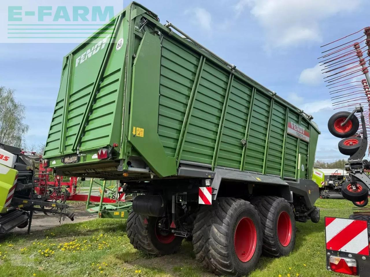 Fendt tigo 75 vr mit 800-er bereifung, laderaumabdeckung und dosierwalzen - Self-loading wagon: picture 3 Fendt tigo 75 vr mit 800-er bereifung, laderaumabdeckung und dosierwalzen - Self-loading wagon: picture 3