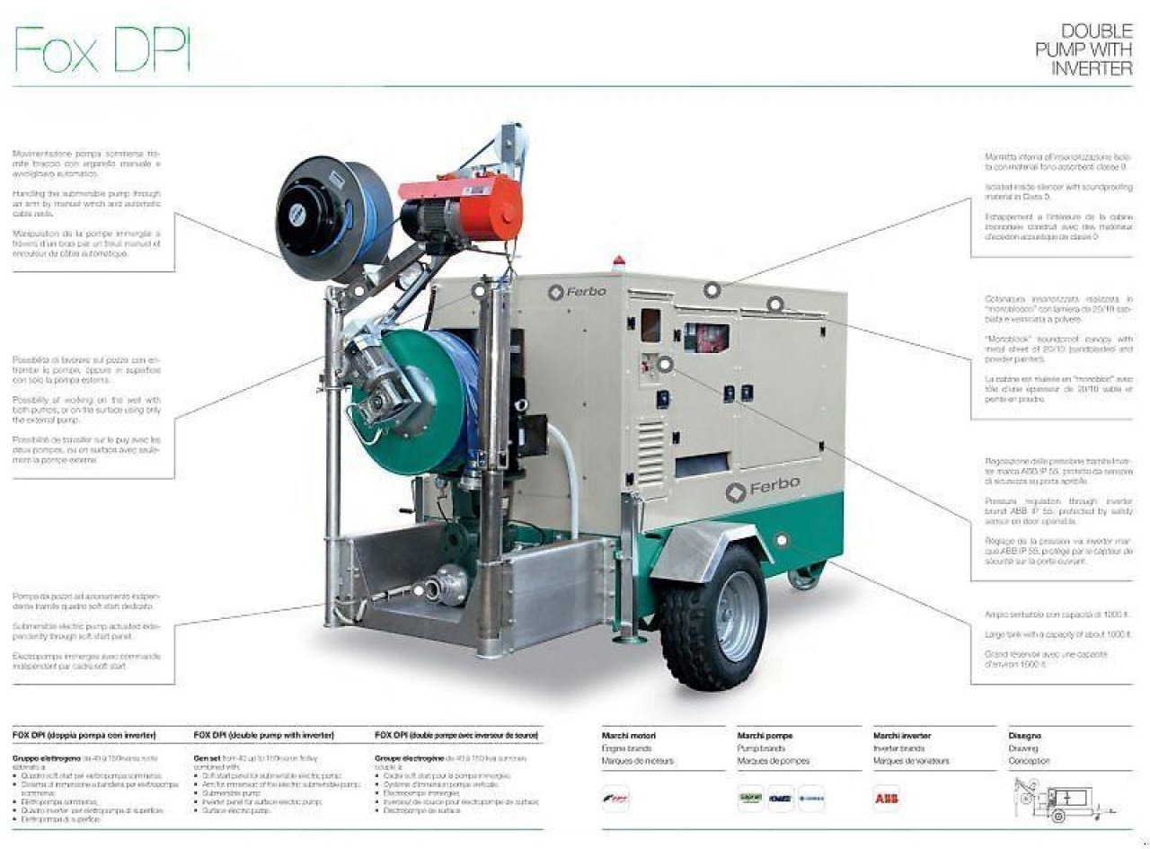 Fiat Agri fox mit u-pumpe 40kva 50m3/h - Irrigation system: picture 1 Fiat Agri fox mit u-pumpe 40kva 50m3/h - Irrigation system: picture 1