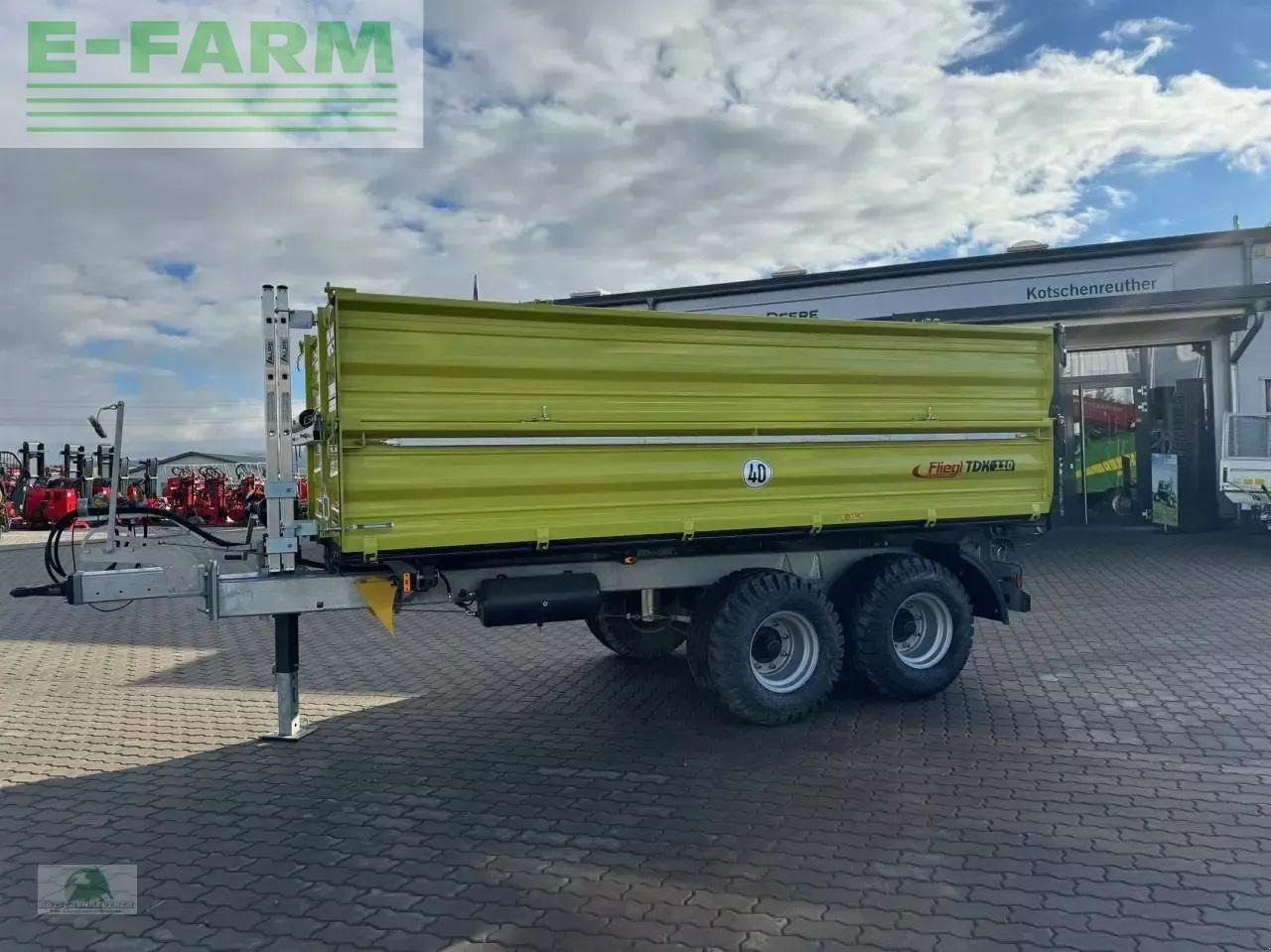 Fliegl tdk 110-88 - Farm tipping trailer/ Dumper: picture 1 Fliegl tdk 110-88 - Farm tipping trailer/ Dumper: picture 1