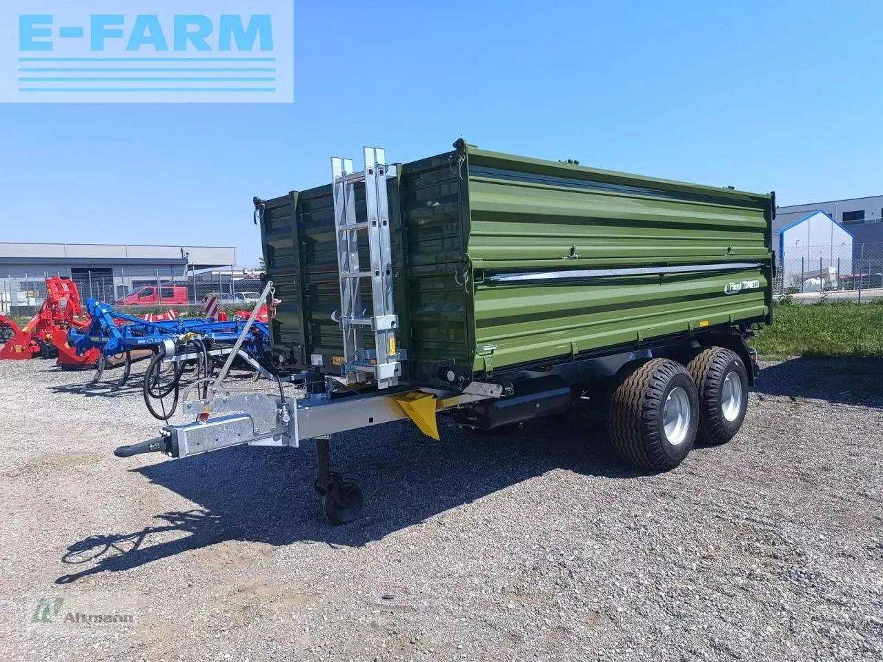 Fliegl tdk140 fox - Farm tipping trailer/ Dumper: picture 1 Fliegl tdk140 fox - Farm tipping trailer/ Dumper: picture 1