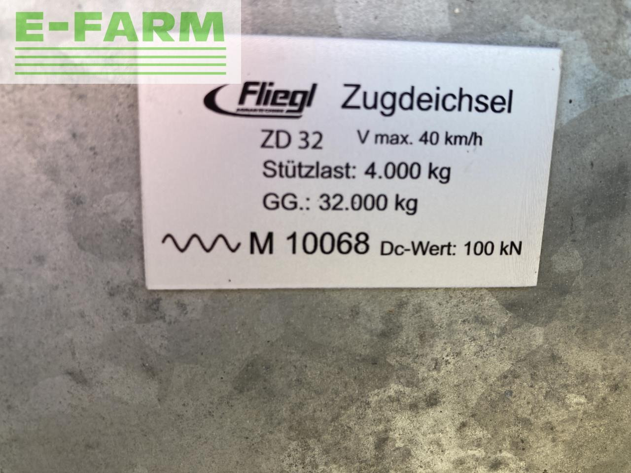 Farm tipping trailer/ Dumper Fliegl tmk 273 fox: picture 8