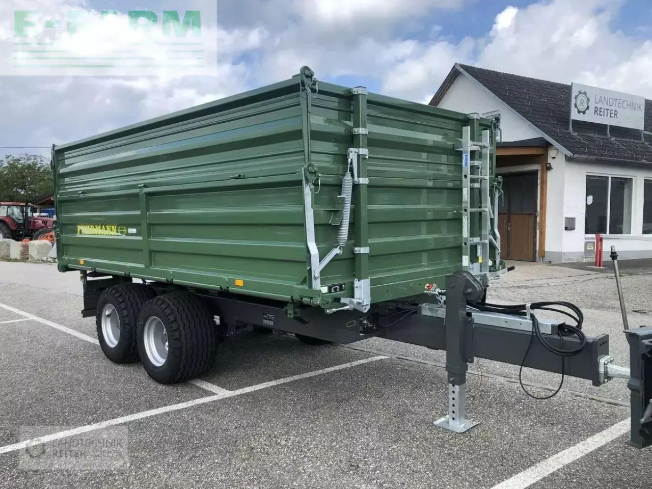 Fuhrmann ff 15000, hydr. heckwand - Farm tipping trailer/ Dumper: picture 1 Fuhrmann ff 15000, hydr. heckwand - Farm tipping trailer/ Dumper: picture 1