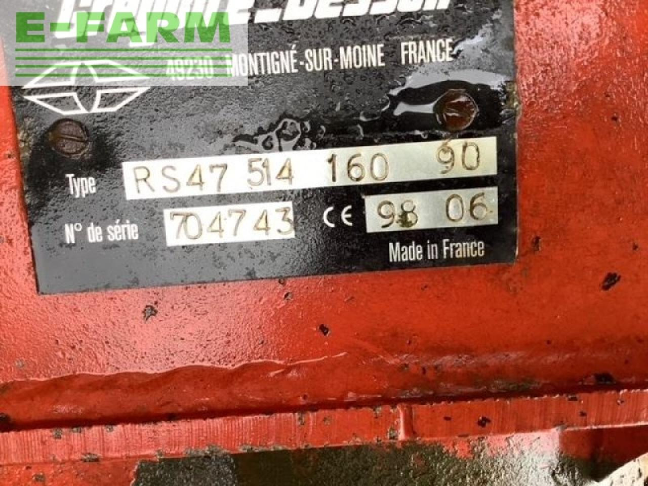 Gregoire Besson rs47 - Plow: picture 4 Gregoire Besson rs47 - Plow: picture 4