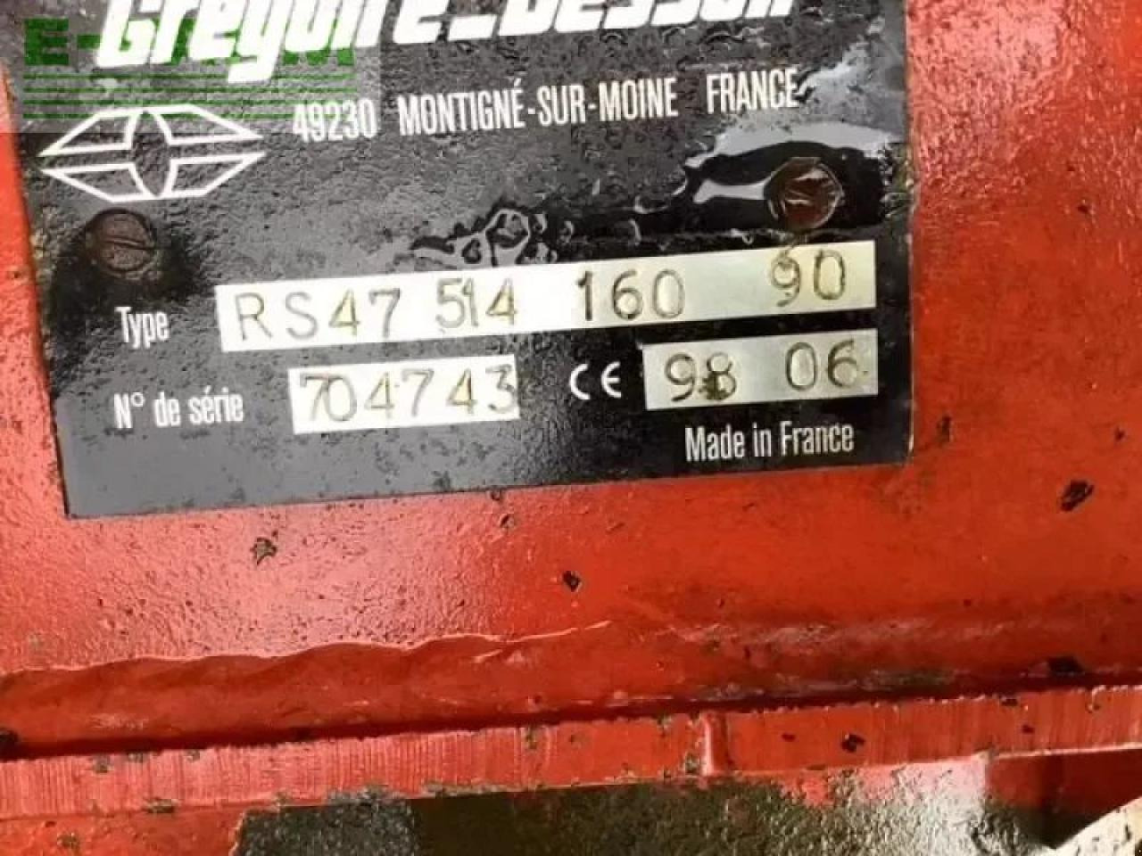 Gregoire Besson rs47 - Plow: picture 4 Gregoire Besson rs47 - Plow: picture 4