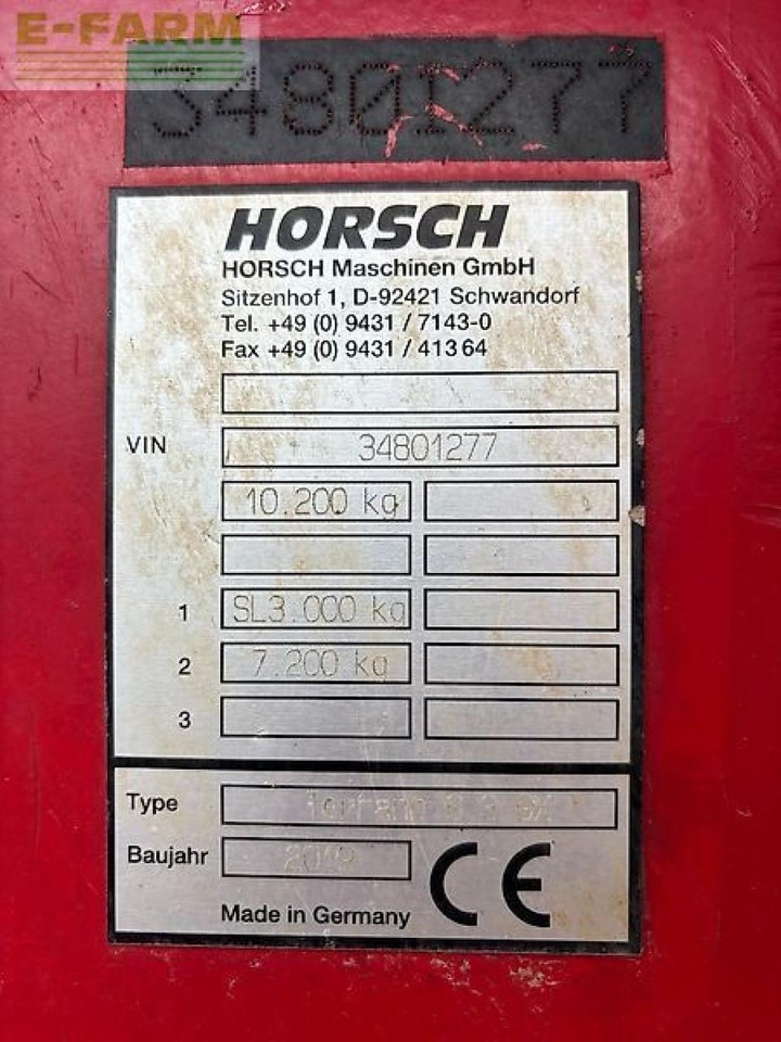 Horsch terrano 6.3 gx - Cultivator: picture 5 Horsch terrano 6.3 gx - Cultivator: picture 5