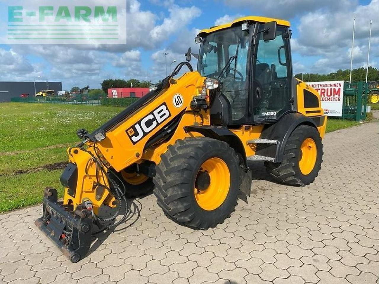 JCB tm 220 - 40 km/h - Telescopic handler: picture 1 JCB tm 220 - 40 km/h - Telescopic handler: picture 1