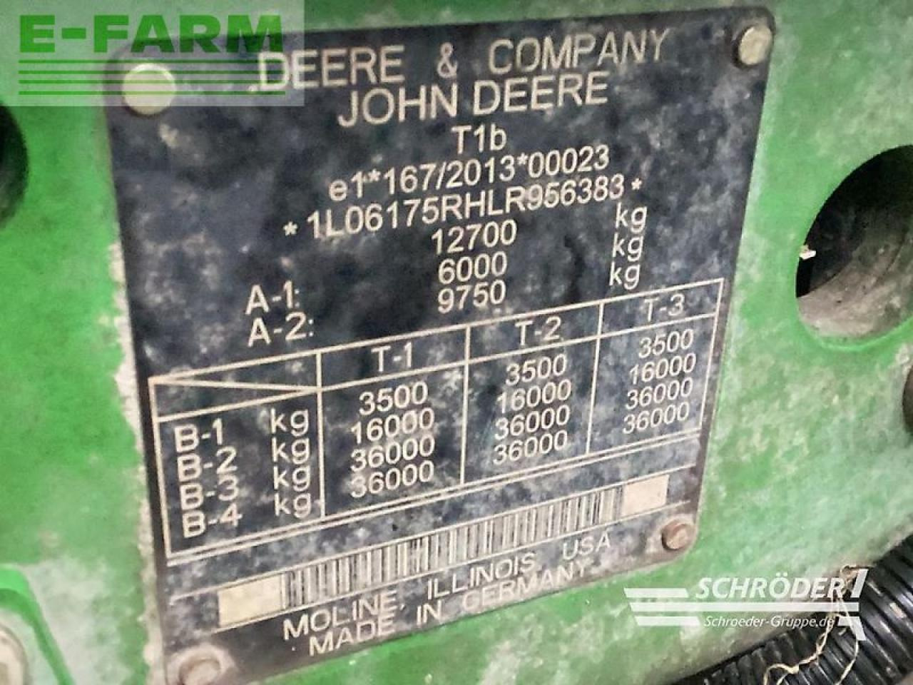 John Deere 6175 r - Farm tractor: picture 5 John Deere 6175 r - Farm tractor: picture 5