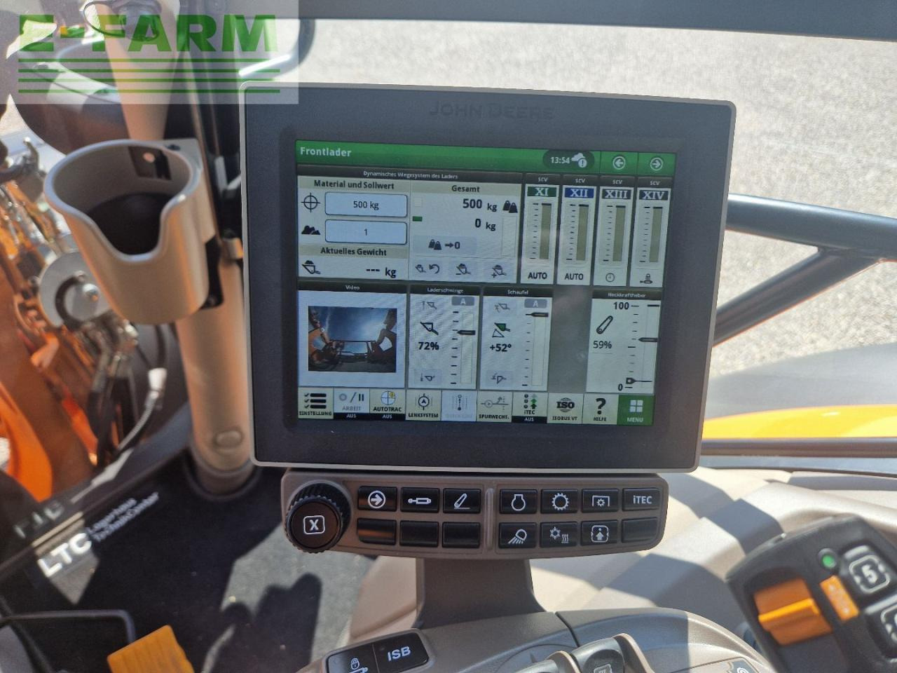 Farm tractor John Deere 6R 150: picture 20