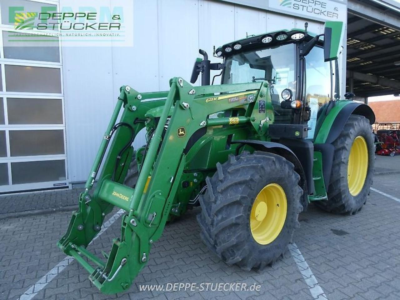 John Deere 6r 110 - Farm tractor: picture 1 John Deere 6r 110 - Farm tractor: picture 1