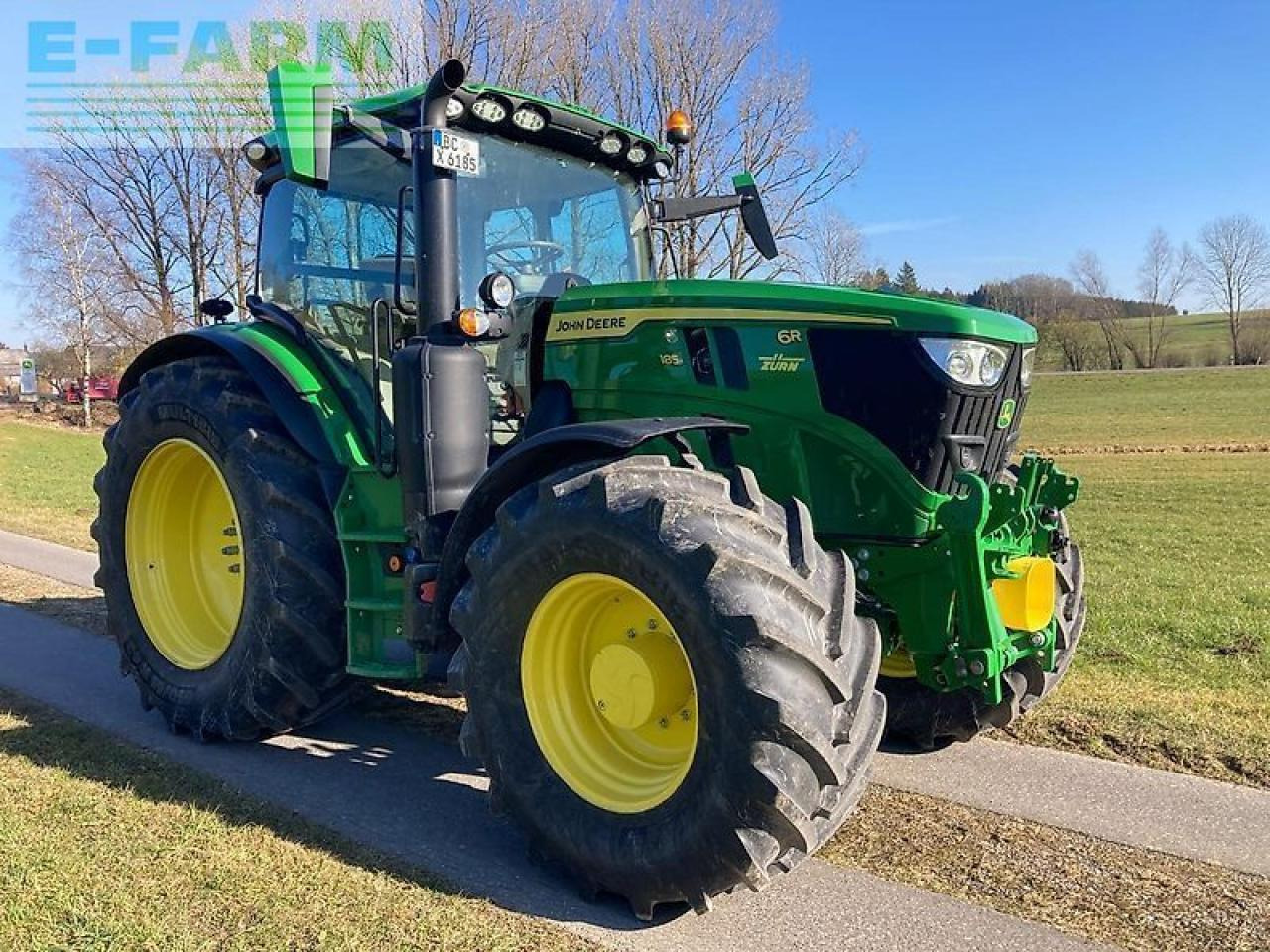 John Deere 6r185 - Farm tractor: picture 3 John Deere 6r185 - Farm tractor: picture 3