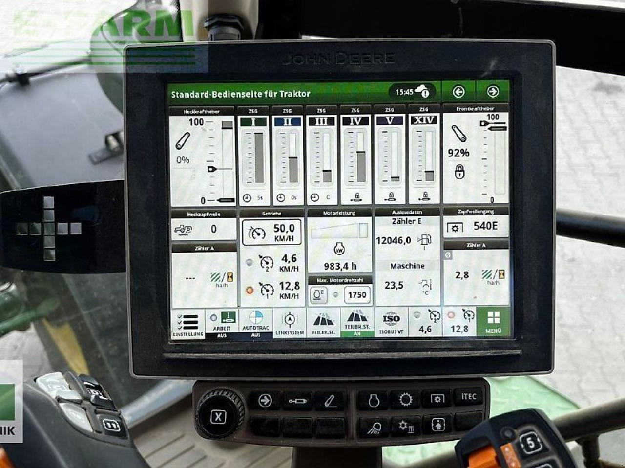 John Deere 6r250 6r 250 reifendruckregelanlage; garantieverlängerung - Farm tractor: picture 5 John Deere 6r250 6r 250 reifendruckregelanlage; garantieverlängerung - Farm tractor: picture 5