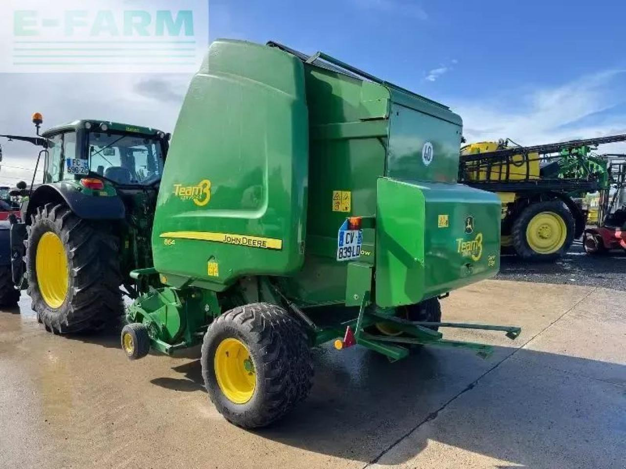 John Deere 864 - Square baler: picture 2 John Deere 864 - Square baler: picture 2