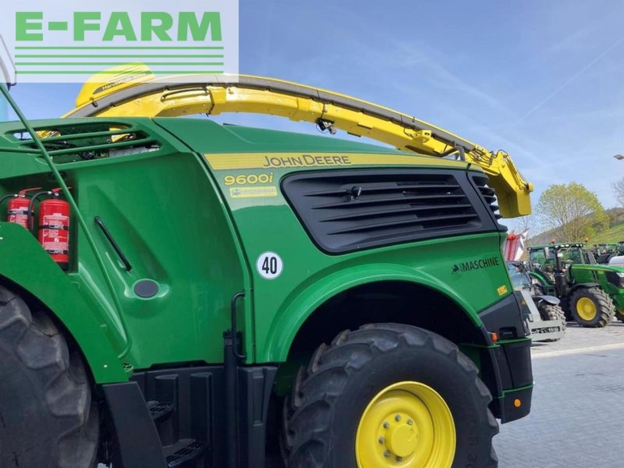 John Deere 9600i - Forage harvester: picture 3 John Deere 9600i - Forage harvester: picture 3