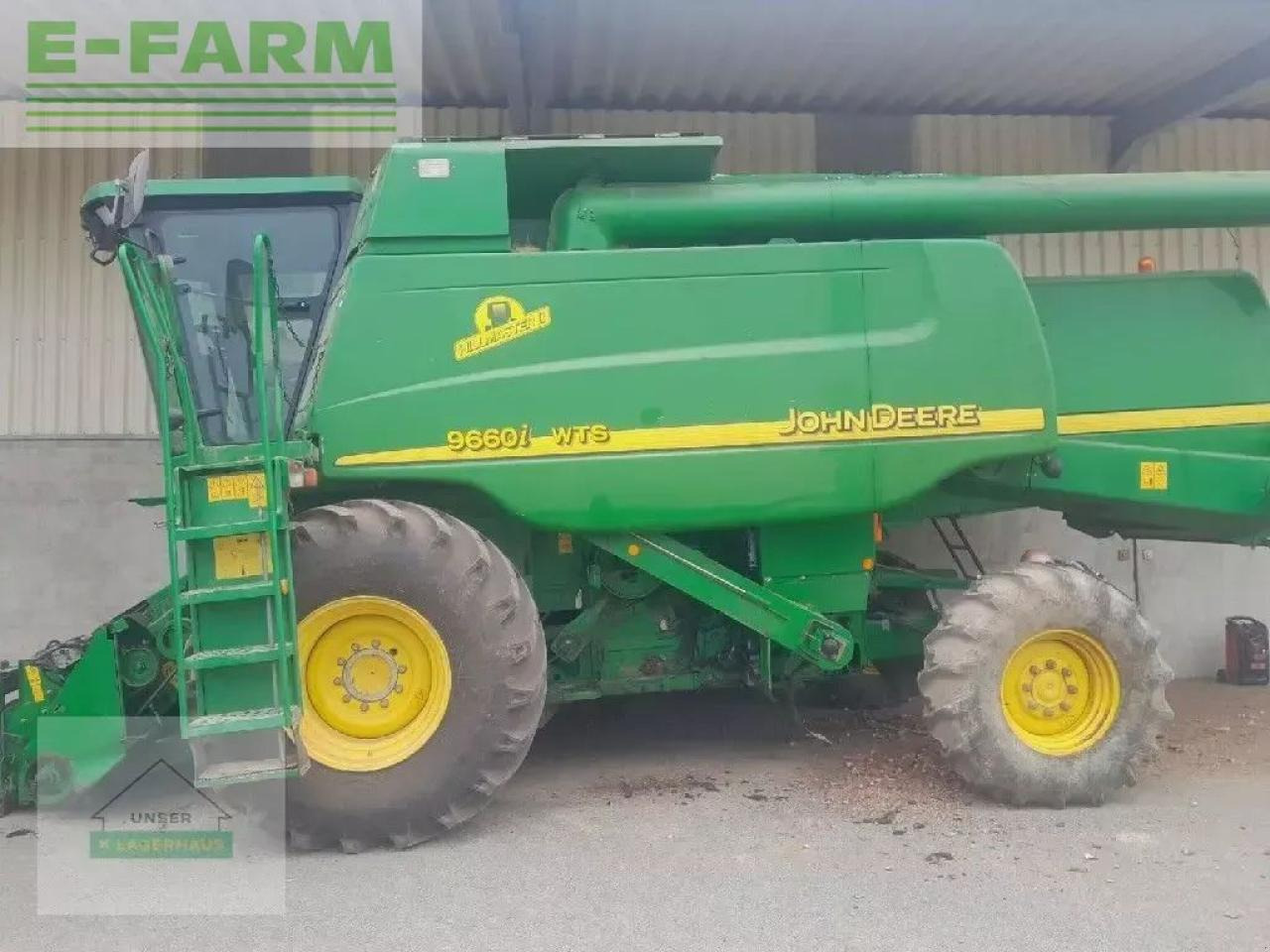 John Deere 9660i wts - Combine harvester: picture 1 John Deere 9660i wts - Combine harvester: picture 1