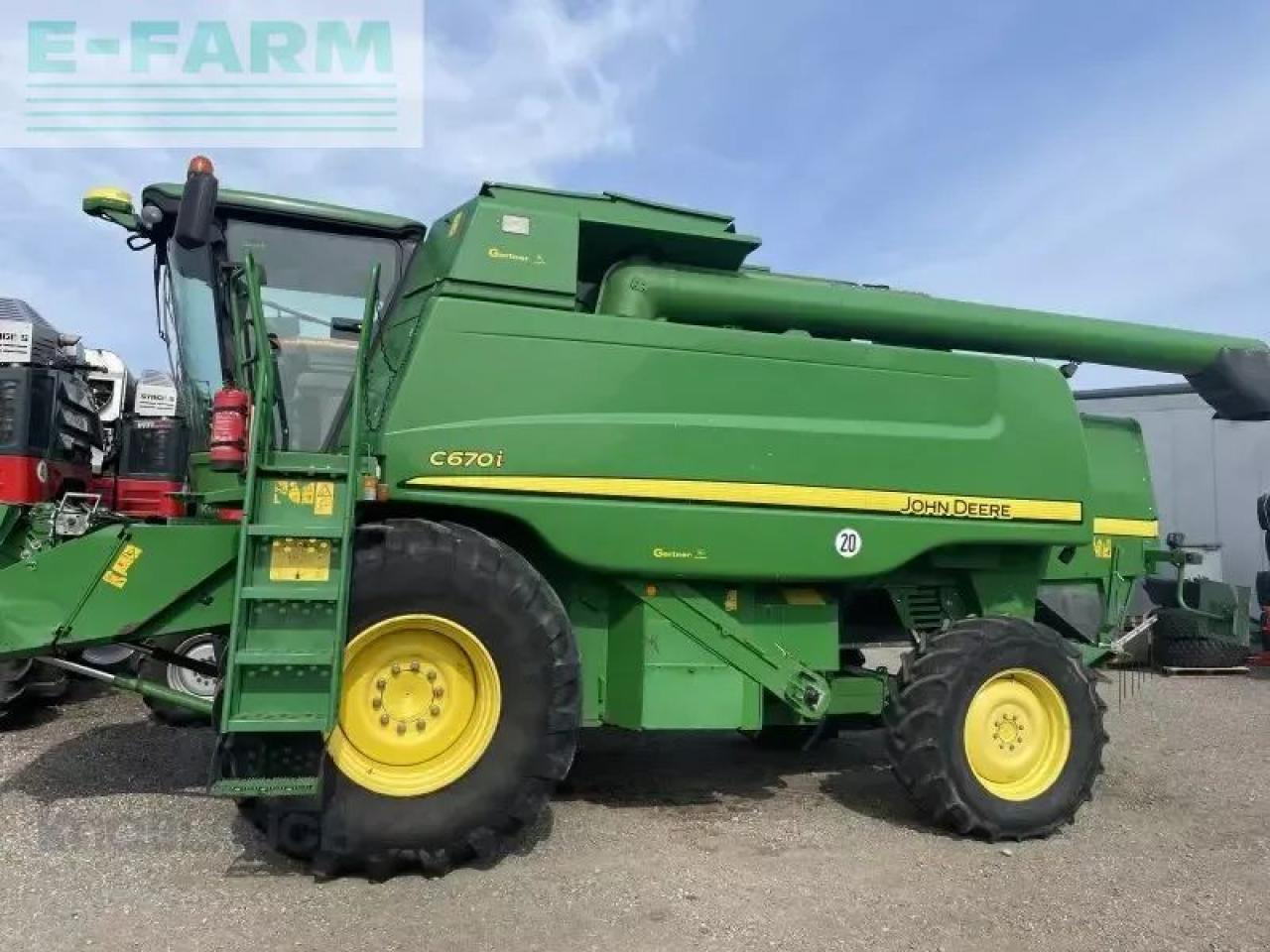 John Deere c670i - Combine harvester: picture 2 John Deere c670i - Combine harvester: picture 2