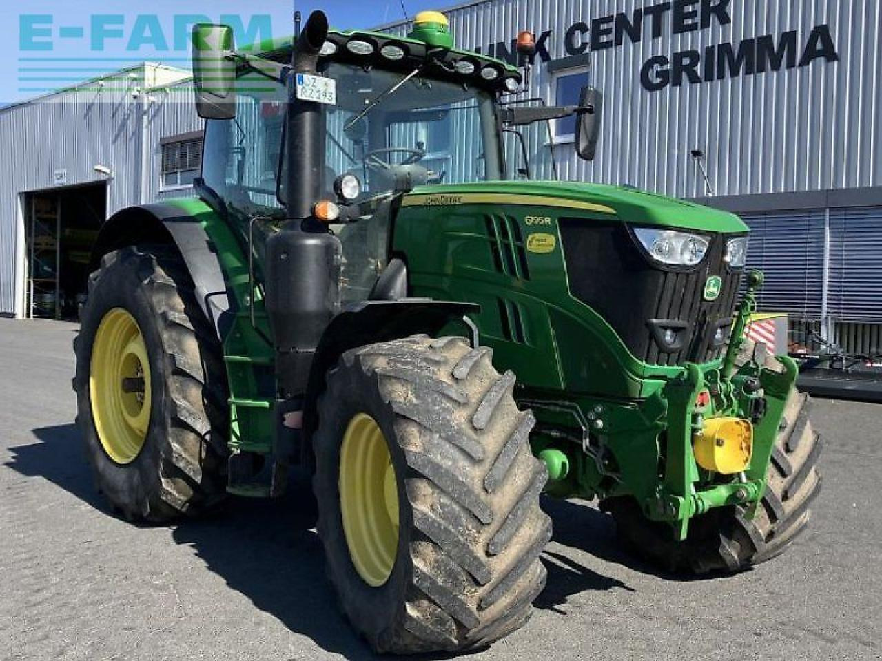 John Deere gebr. traktor john deere 6195 - Farm tractor: picture 1 John Deere gebr. traktor john deere 6195 - Farm tractor: picture 1