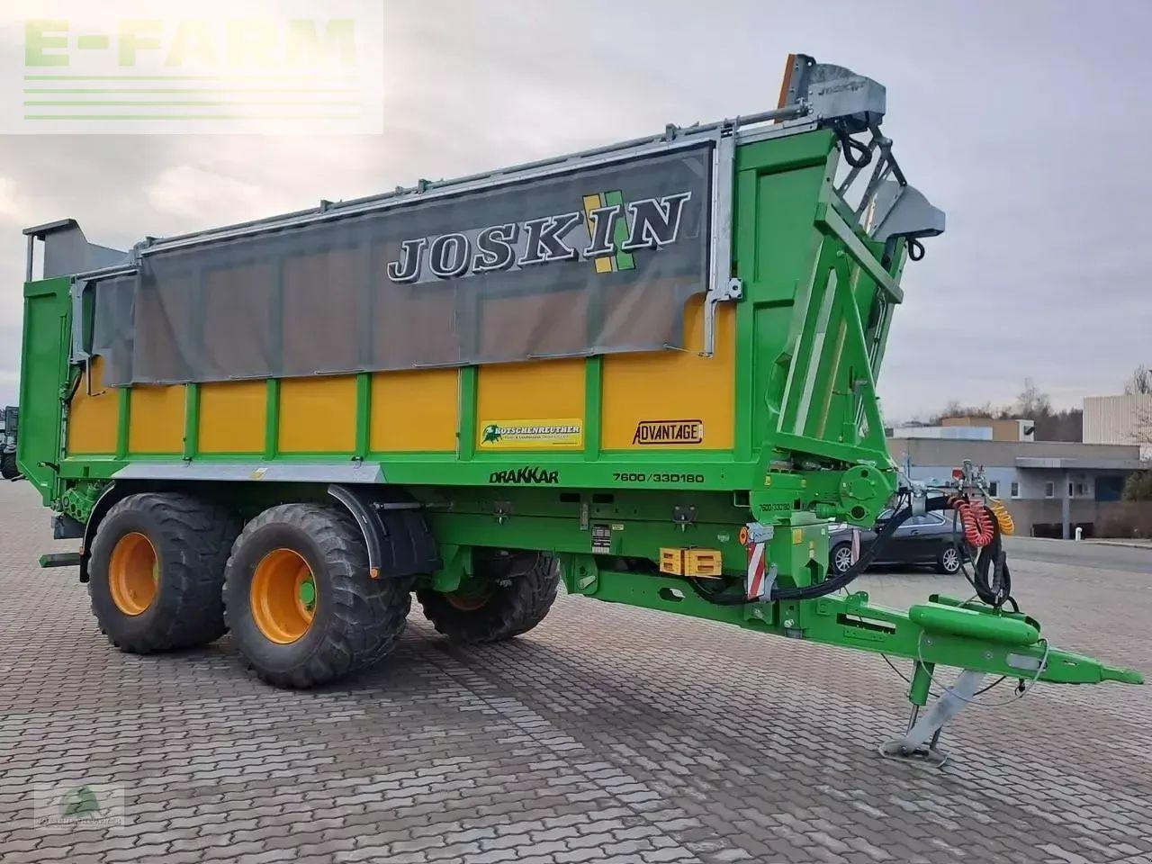 Joskin drakkar 7600/33d180 - Farm tipping trailer/ Dumper: picture 3 Joskin drakkar 7600/33d180 - Farm tipping trailer/ Dumper: picture 3