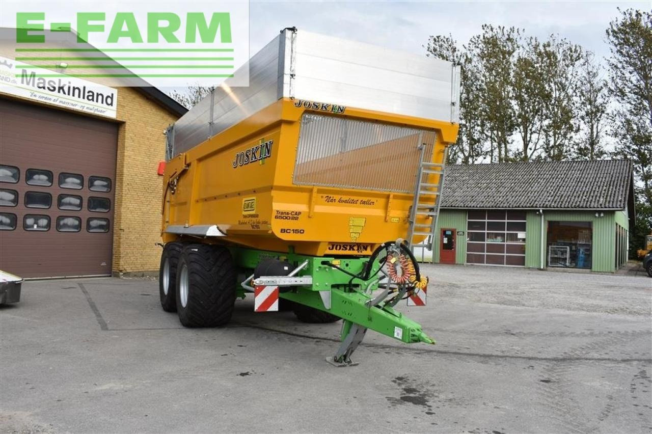 Joskin trans-cap 6500/22 bc150 aluminiumsoverbygningen kan tilkøbes. - Farm tipping trailer/ Dumper: picture 2 Joskin trans-cap 6500/22 bc150 aluminiumsoverbygningen kan tilkøbes. - Farm tipping trailer/ Dumper: picture 2