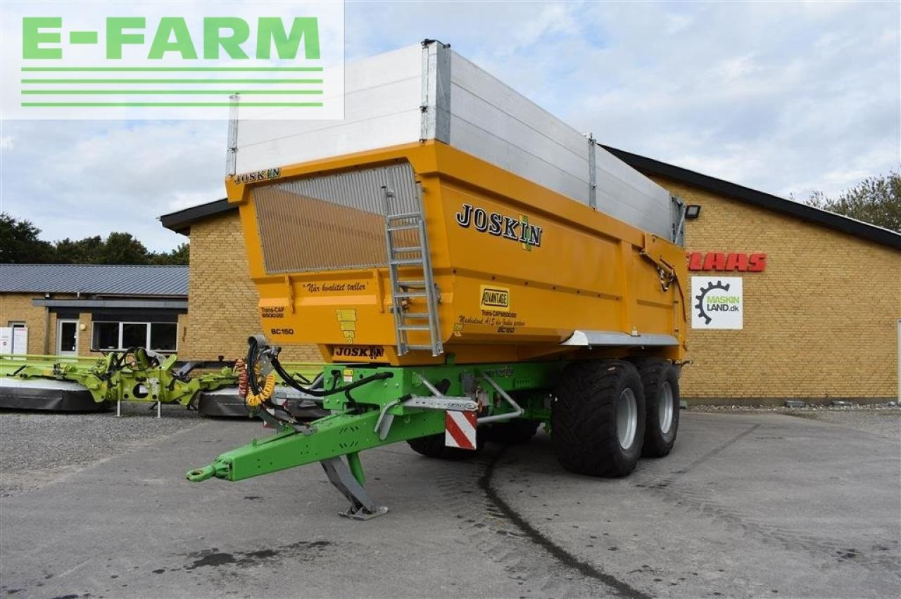 Joskin trans-cap 6500/22 bc150 aluminiumsoverbygningen kan tilkøbes. - Farm tipping trailer/ Dumper: picture 1 Joskin trans-cap 6500/22 bc150 aluminiumsoverbygningen kan tilkøbes. - Farm tipping trailer/ Dumper: picture 1