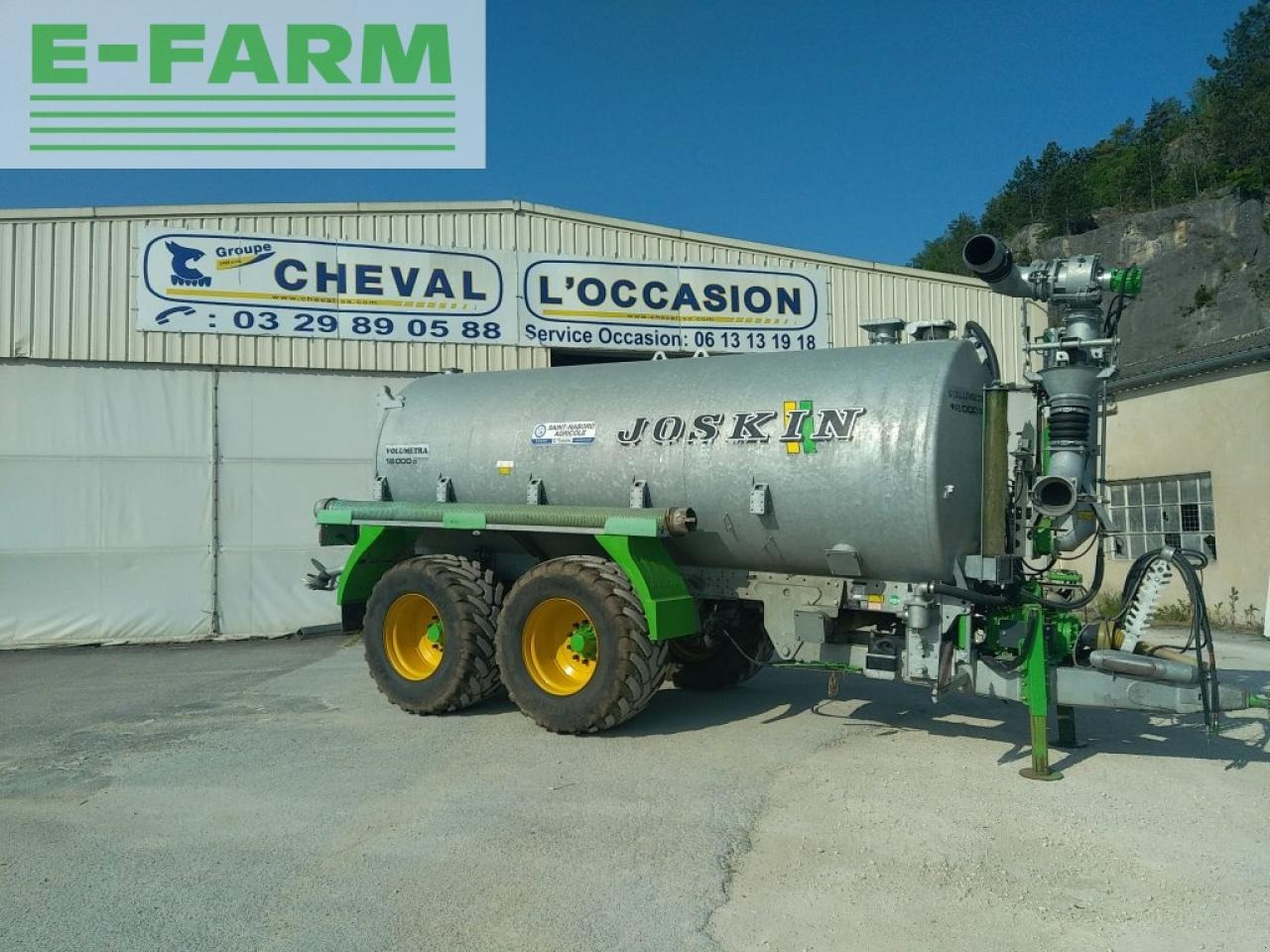 Joskin volumetra 1800 - Farm tractor: picture 1 Joskin volumetra 1800 - Farm tractor: picture 1