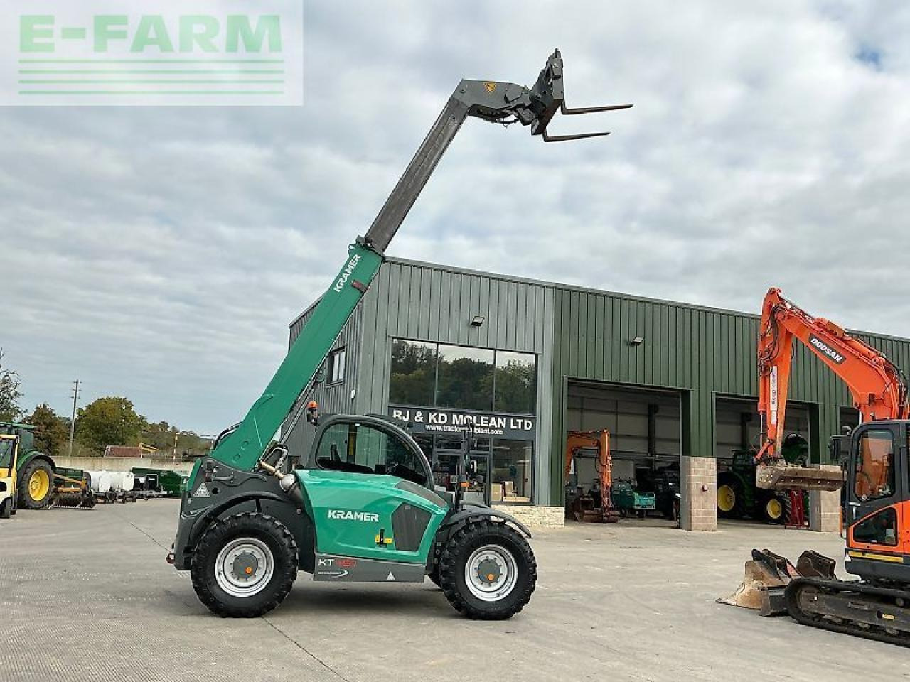 Kramer kt457 eco speed telehandler (st24514) - Telescopic handler: picture 1 Kramer kt457 eco speed telehandler (st24514) - Telescopic handler: picture 1
