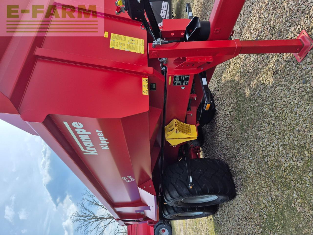 Krampe HD550 Carrier - Farm tipping trailer/ Dumper: picture 1 Krampe HD550 Carrier - Farm tipping trailer/ Dumper: picture 1