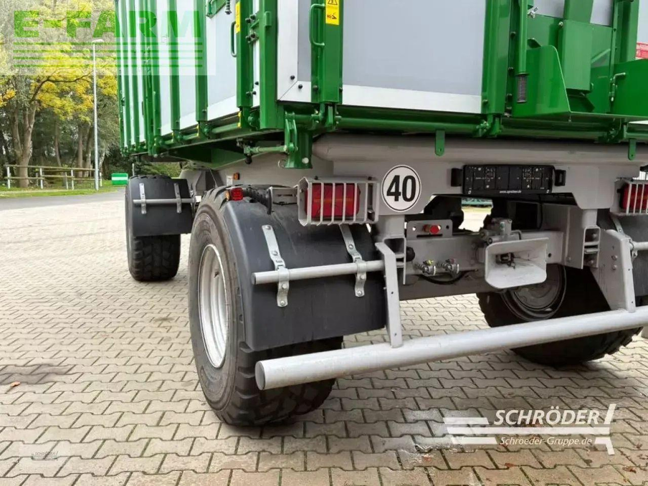Kröger hkd 302 | seitenbordwände als portal - Farm trailer: picture 4 Kröger hkd 302 | seitenbordwände als portal - Farm trailer: picture 4