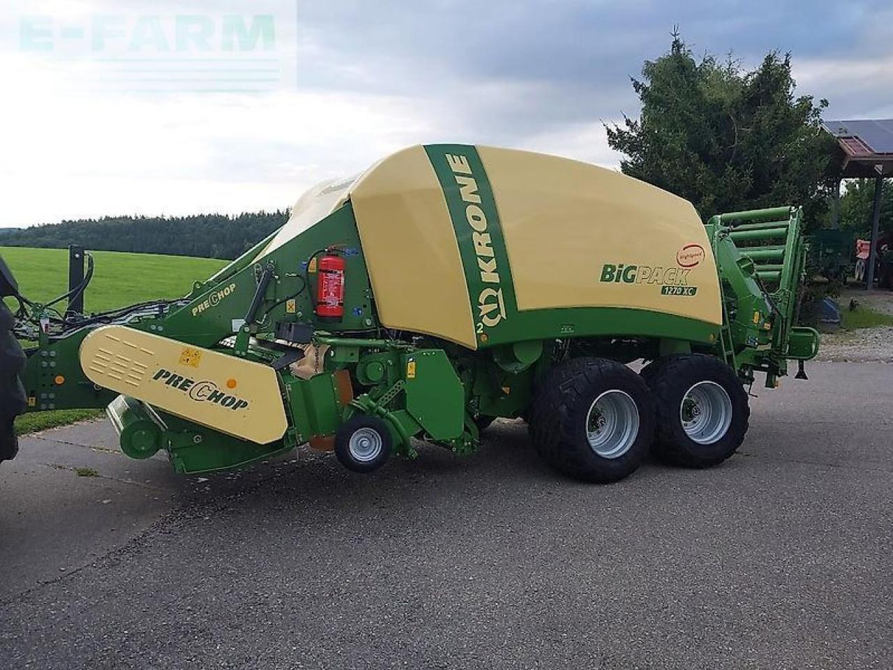 Krone big pack 1270 xc prechop - Square baler: picture 1 Krone big pack 1270 xc prechop - Square baler: picture 1