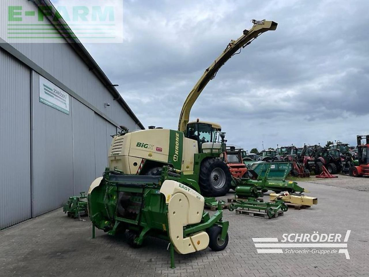 Krone big x 700 + easycollect 903 + easyflow - Forage harvester: picture 3 Krone big x 700 + easycollect 903 + easyflow - Forage harvester: picture 3