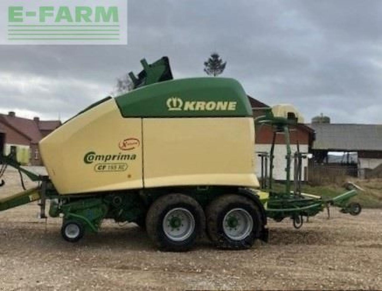 Krone comprima cf 155 - Square baler: picture 1 Krone comprima cf 155 - Square baler: picture 1