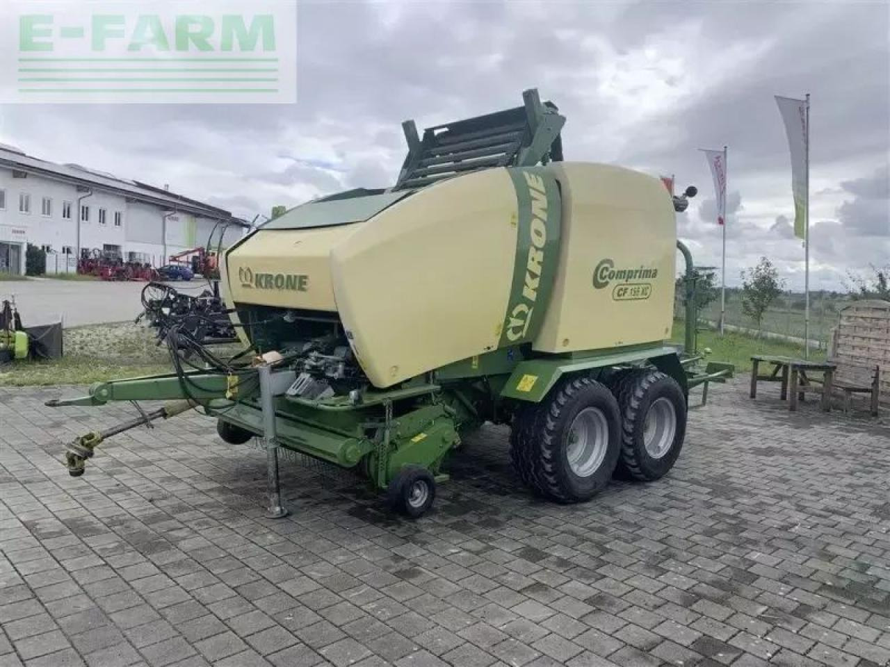 Krone comprima cf 155 xc - Square baler: picture 3 Krone comprima cf 155 xc - Square baler: picture 3