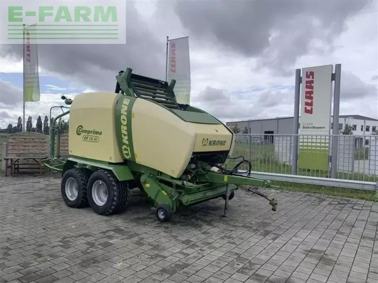 Krone comprima cf 155 xc - Square baler: picture 1 Krone comprima cf 155 xc - Square baler: picture 1