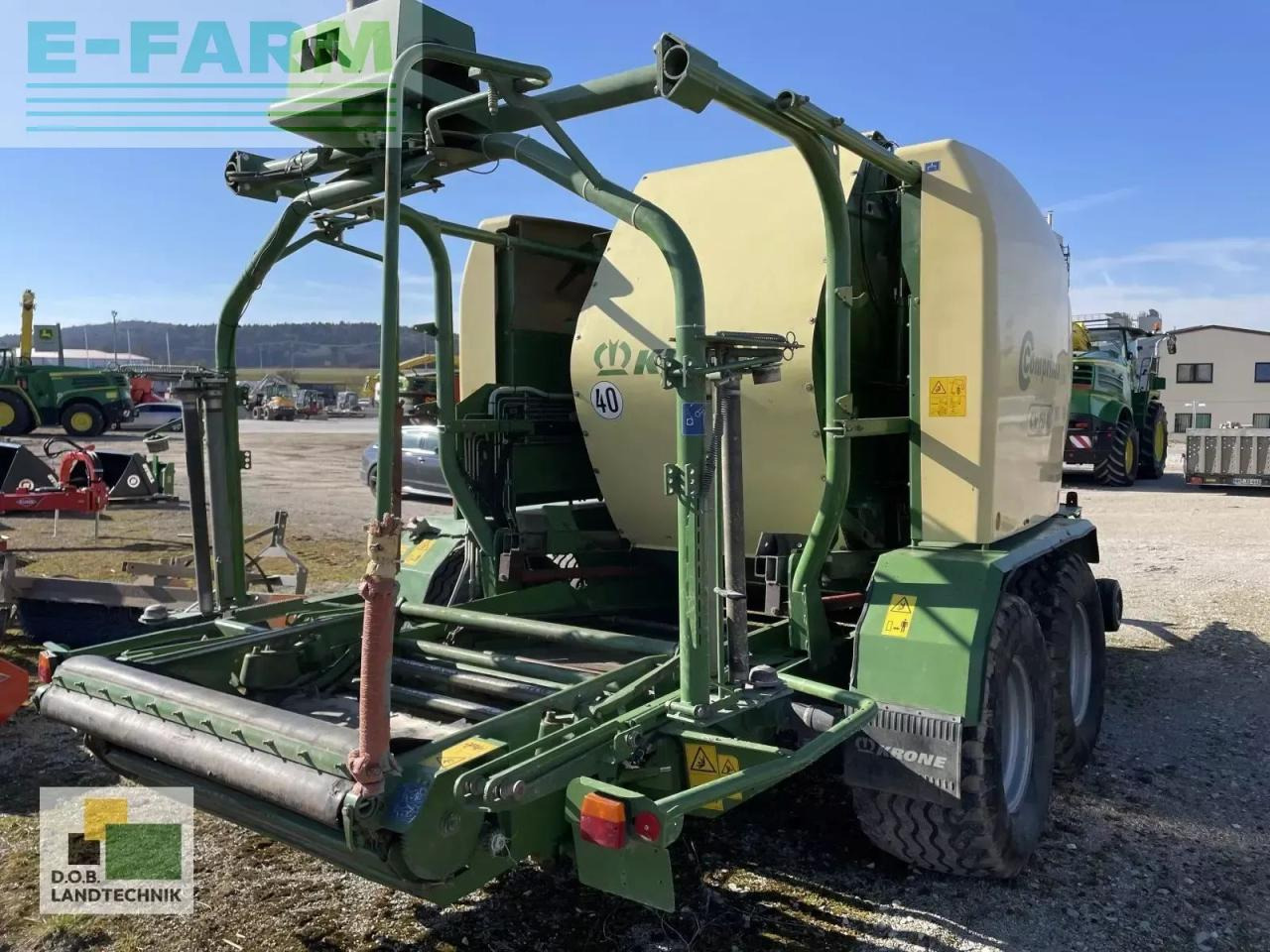 Krone comprima cf 155 xc - Square baler: picture 5 Krone comprima cf 155 xc - Square baler: picture 5