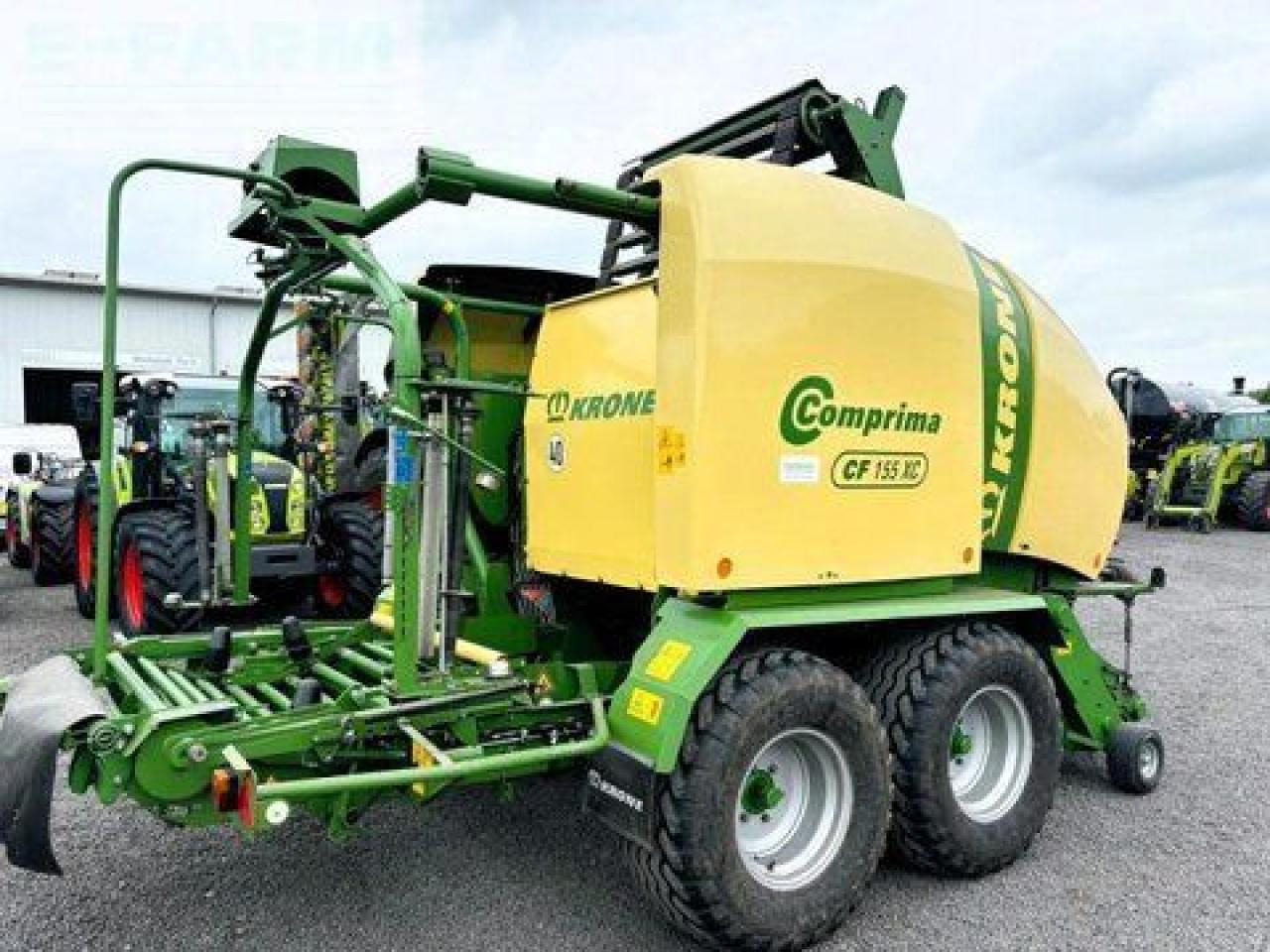 Krone comprima cf 155 xc, pressen-wickler-kombination - Square baler: picture 5 Krone comprima cf 155 xc, pressen-wickler-kombination - Square baler: picture 5