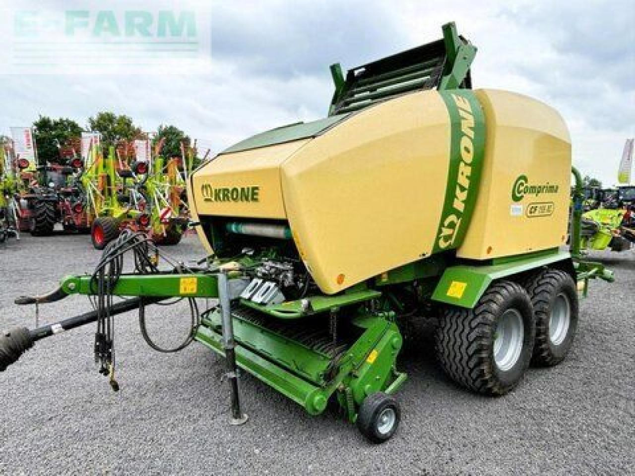 Krone comprima cf 155 xc, pressen-wickler-kombination - Square baler: picture 4 Krone comprima cf 155 xc, pressen-wickler-kombination - Square baler: picture 4