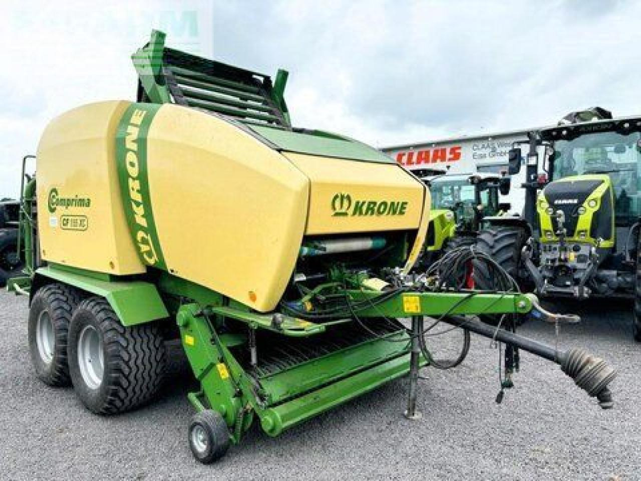 Krone comprima cf 155 xc, pressen-wickler-kombination - Square baler: picture 3 Krone comprima cf 155 xc, pressen-wickler-kombination - Square baler: picture 3