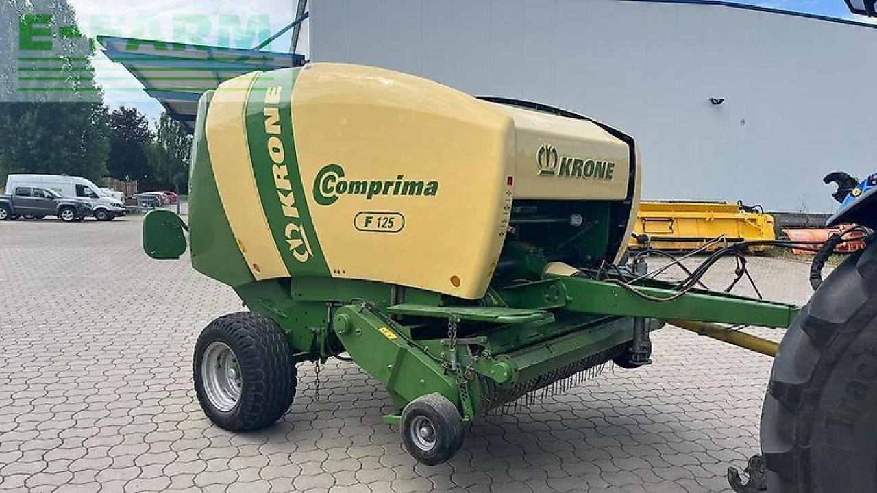 Krone comprima f 125 rundballenpresse heu stroh bruttopreis! - Square baler: picture 1 Krone comprima f 125 rundballenpresse heu stroh bruttopreis! - Square baler: picture 1