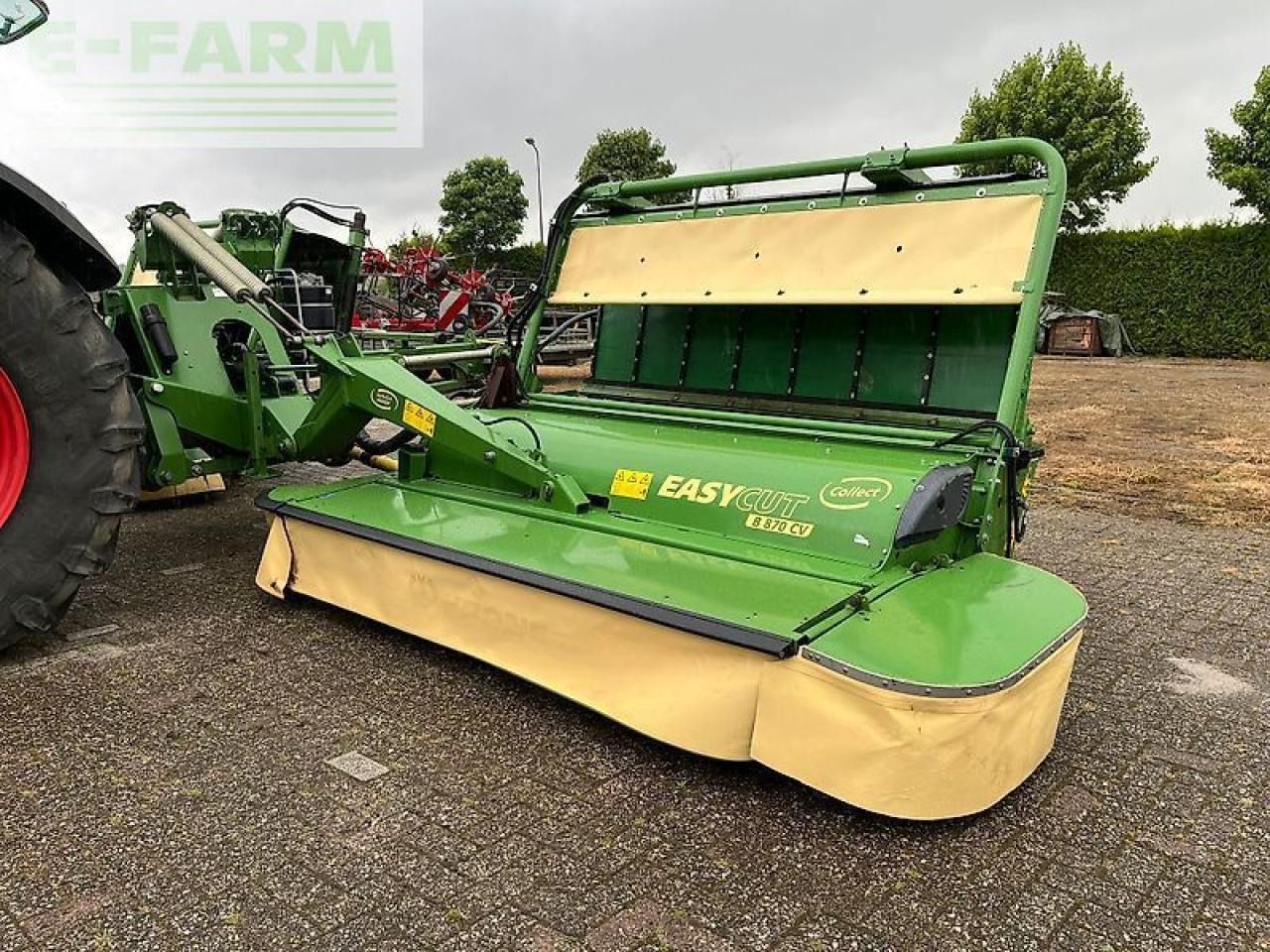 Mower Krone ec b 870 cv collect + krone ec f 320 cv: picture 7